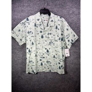 Marmot Men's L Muir Camp Frosty Green Trail Mix Casual Short Sleeve Shirt NWT